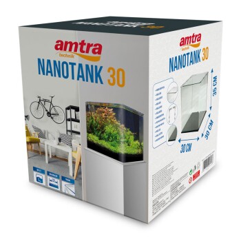 Nanotank Glasbecken 30 Liter