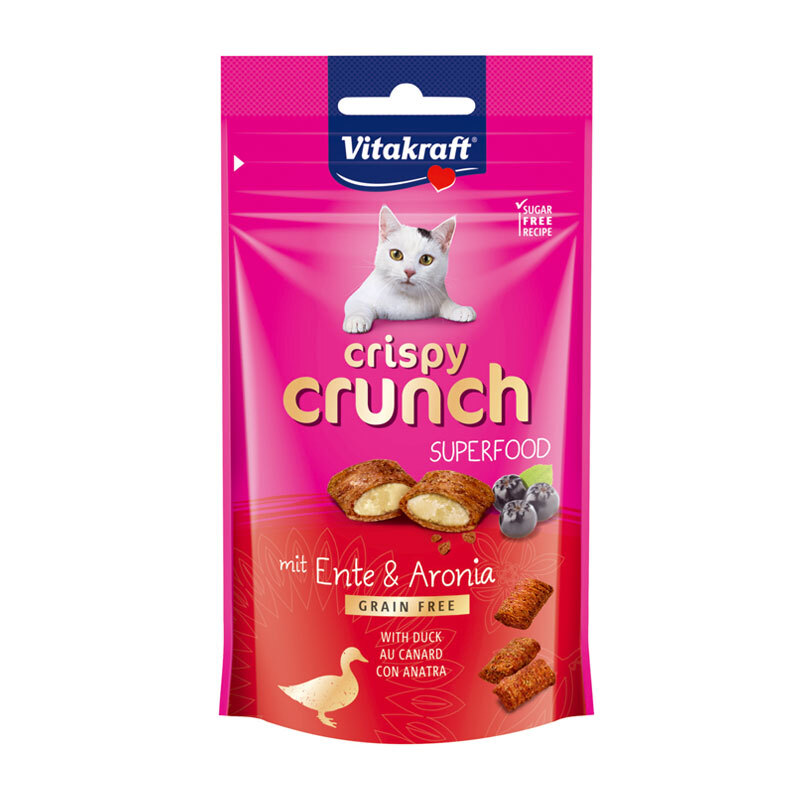 Vitakraft Crispy Crunch 8x60g Ente & Aronia