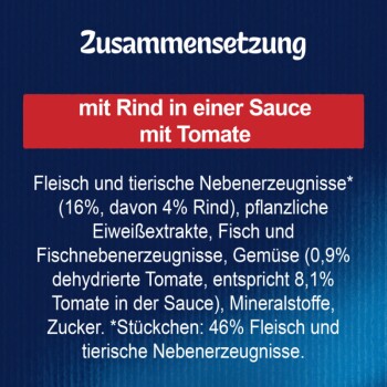 Sensations Saucen 26x85g  Rind & Tomate in Sauce