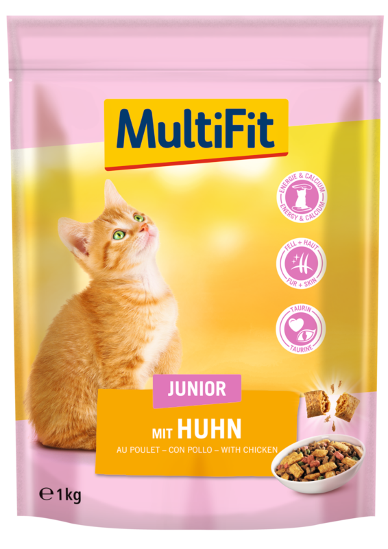 MultiFit Junior Trockenfutter Huhn 1kg