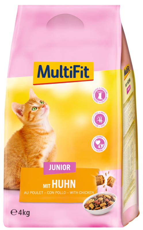MultiFit Junior Trockenfutter Huhn 4kg