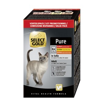 Adult Pure in Soße Multipack 6x85g