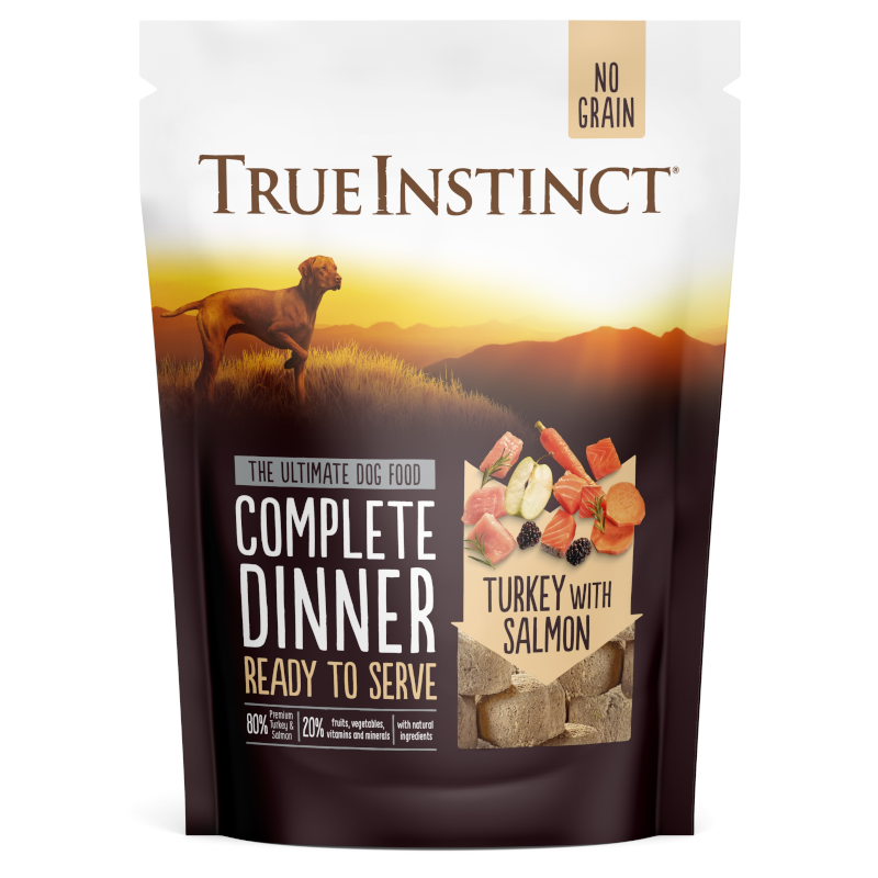 True Instinct Complete Dinner Truthahn mit Lachs 6x120g 6x120g