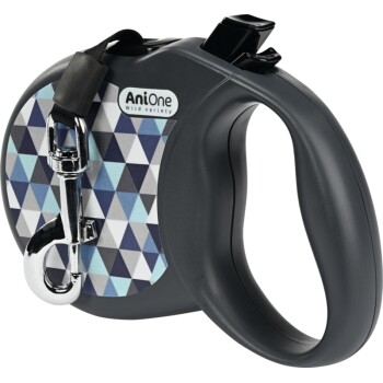 Rollleine Trend Grau-Blau Gr. L