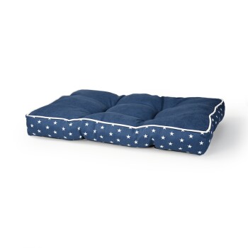 Coussin Sparkle bleu M
