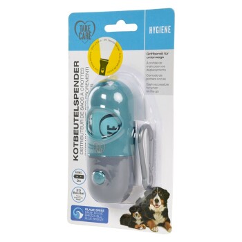 Kotbeutelspender mit Taschenlampe