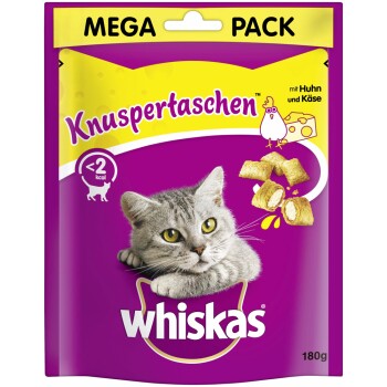 Knuspertaschen Mega Pack 180g Huhn & Käse 