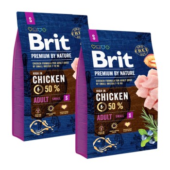 Premium By Nature Dog Adult S 2x3kg 2x3kg