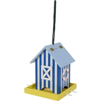 Wildvogelfutterhaus Beach Blau