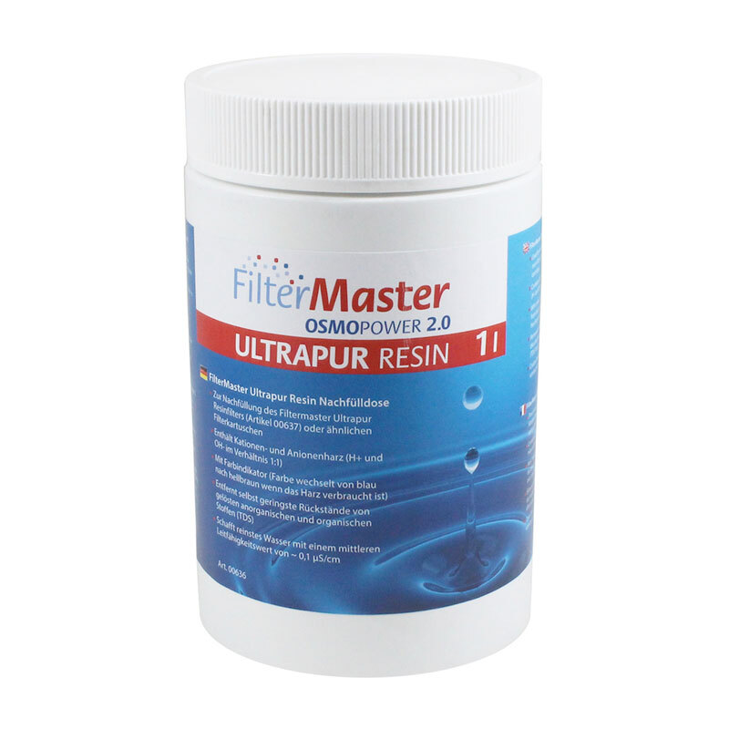 FilterMaster Resin Nachfüllpack 1 L Dose