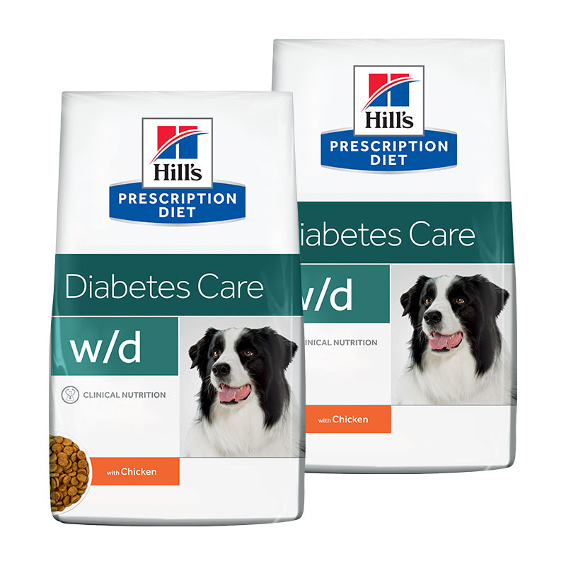 Hill's Prescription Diet Diabetes Care w/d Huhn 2x12kg