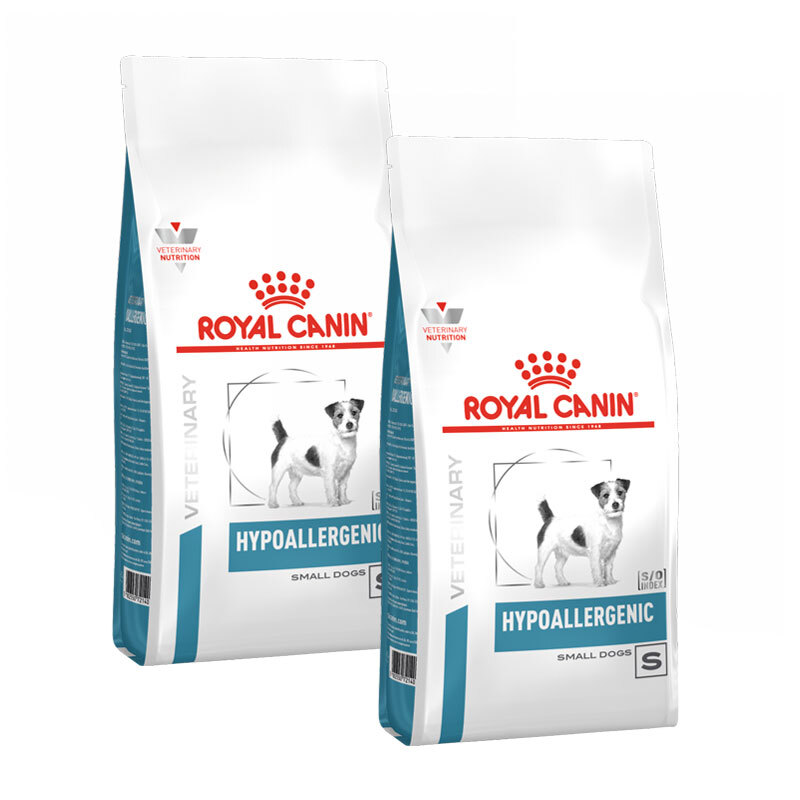Royal Canin Veterinary Diet Hypoallergenic Small Dog 2x3,5kg