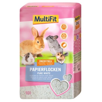 Papierflocken Pure White 10l