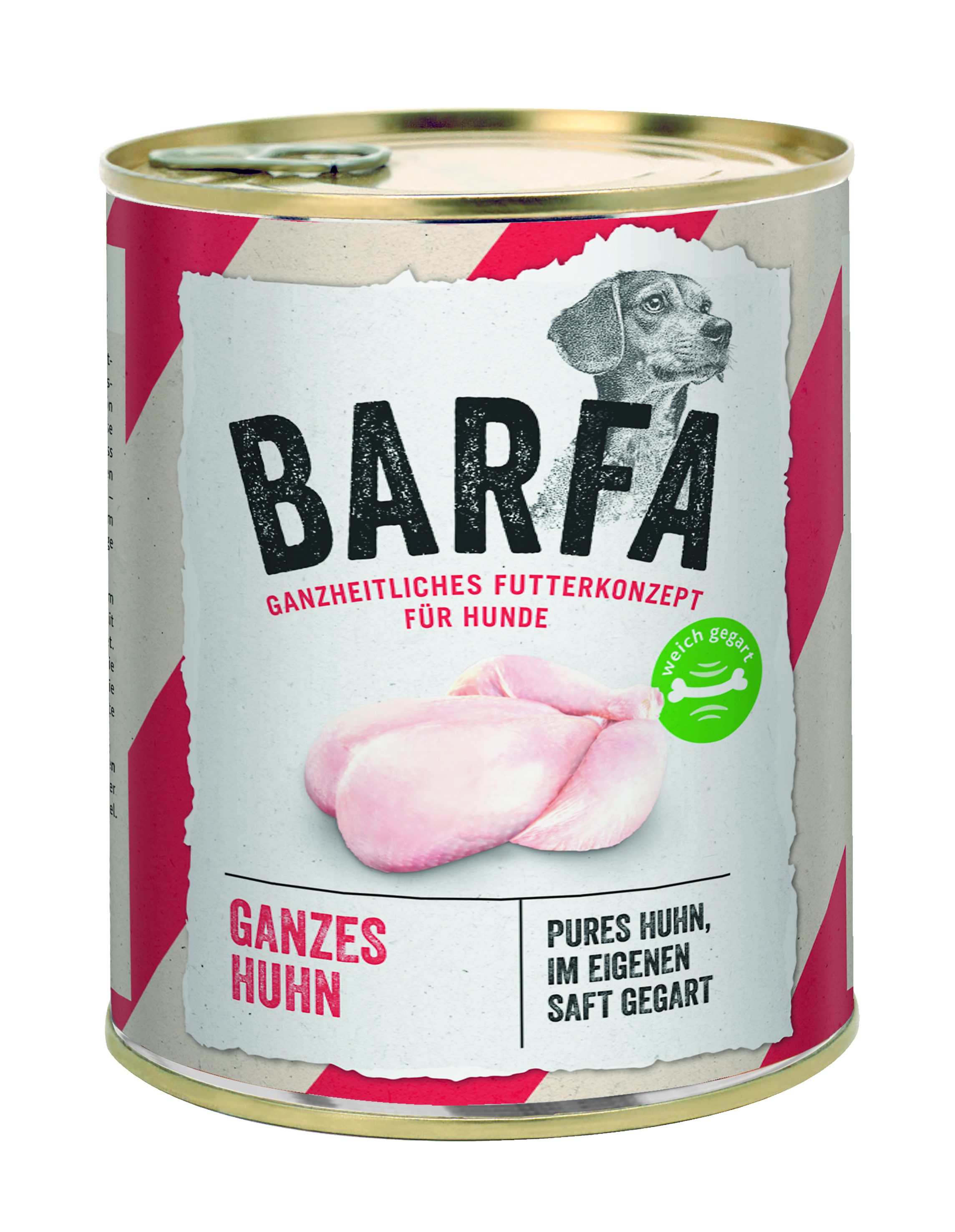 BARFA RINTI BARFA ganzes Huhn 6x825g