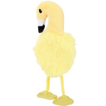 Spielzeug Flamingo befüllbar Gelb