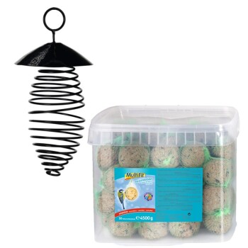 AniOne Futterspirale mit Meisenknödel 50er mit Netz