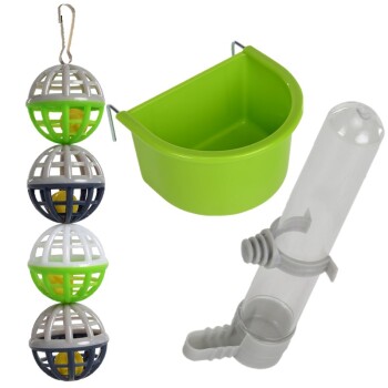 Vogelzubehör-Set