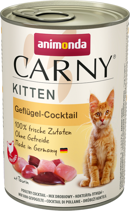 Animonda CARNY Kitten 6x400g Geflügel-Cocktail