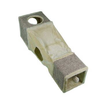 Spieltunnel mit Sisal beige