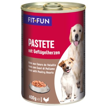Pastete 6x400g Geflügelherzen
