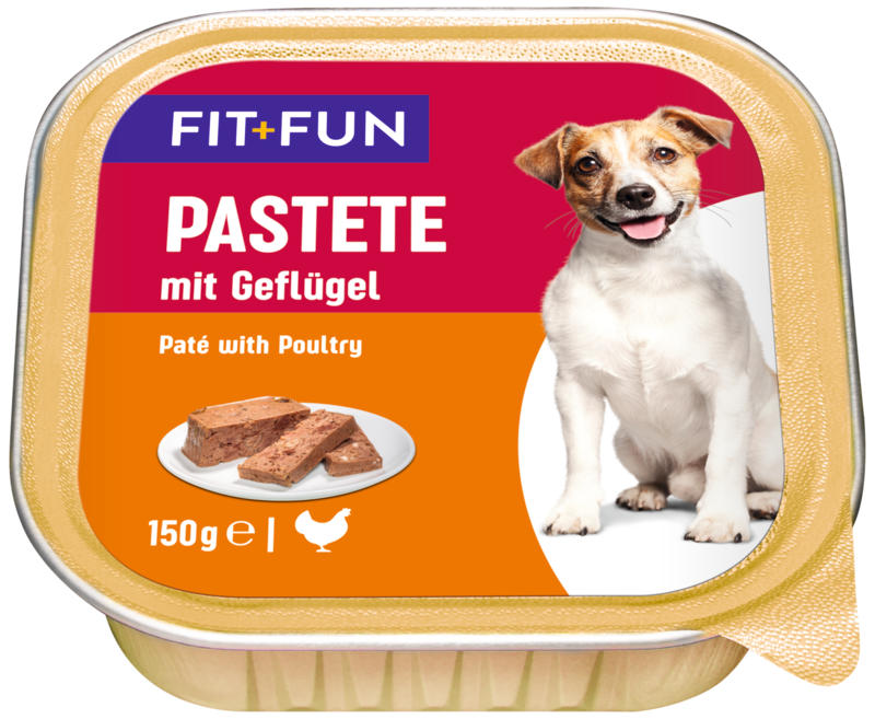 FIT+FUN Pastete 11x150g mit Geflügel