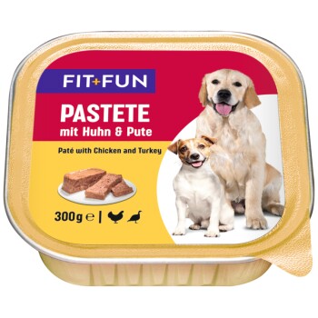 Pastete 9x300g mit Huhn & Pute