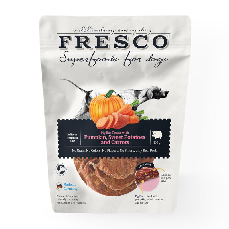 FRESCO Schweinefilet mit Süßkartoffeln, Karotten und Kürbis 2x100g