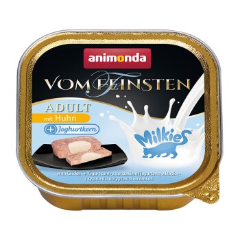 Vom Feinsten Adult mit Joghurtkern 32x100g Huhn
