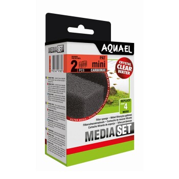 Filterschwamm PAT Mini CARBOMAX 2St.