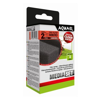 Filterschwamm FAN Mikro Plus CARBO 2St.