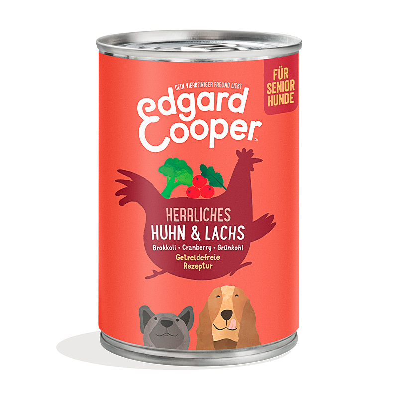 Edgard & Cooper Senior 6x400g Herrliches Huhn & Lachs