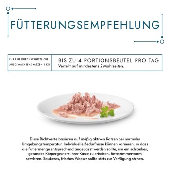 Perle Erlesene Streifen Katzennassfutter in Gelee Sorten-Mix 96x85g