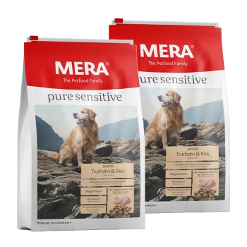 Pure Sensitive Senior Tacchino e riso 2x12,5 kg