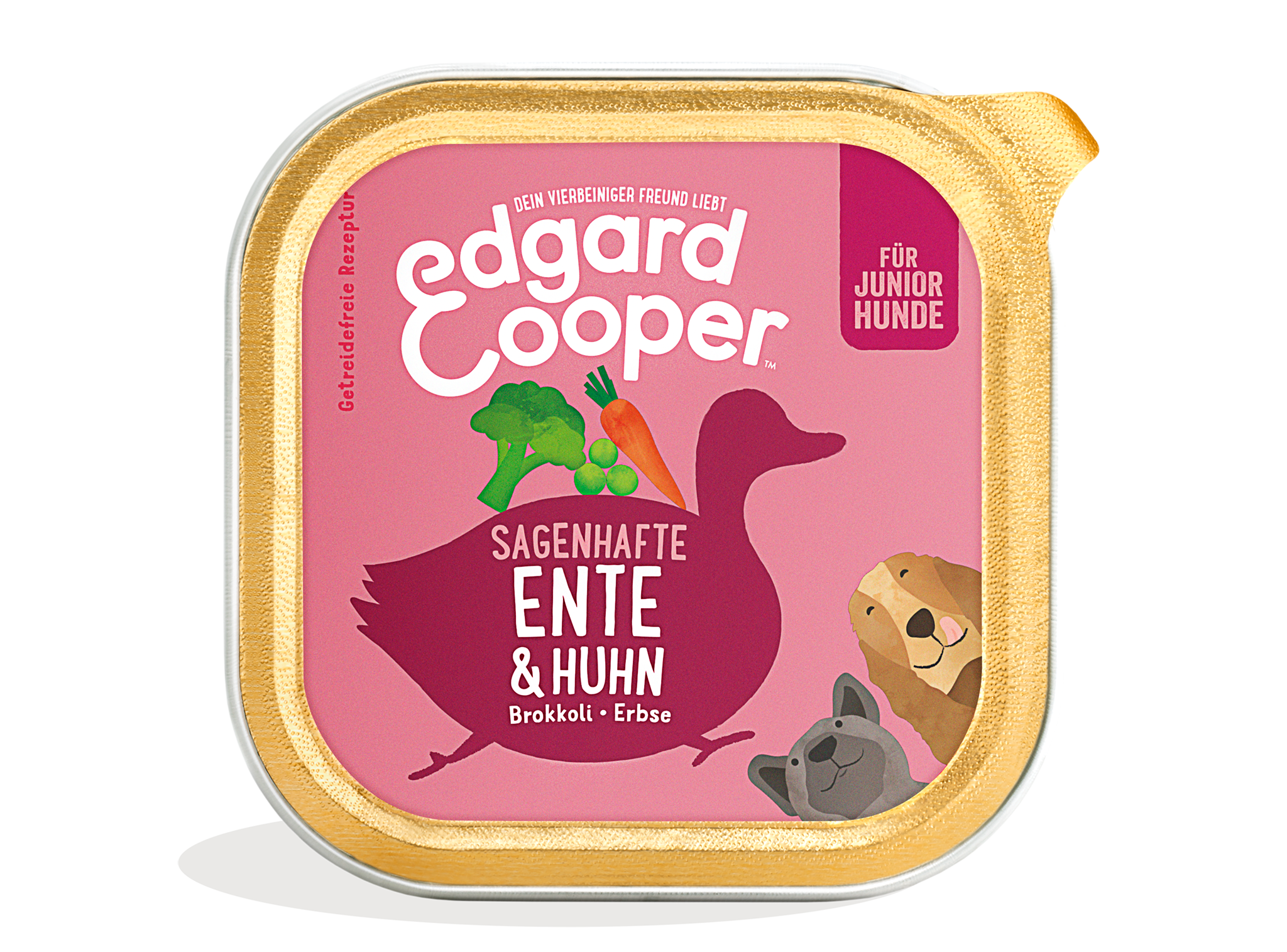 Edgard & Cooper Junior 11x150g Sagenhafte Ente & Huhn
