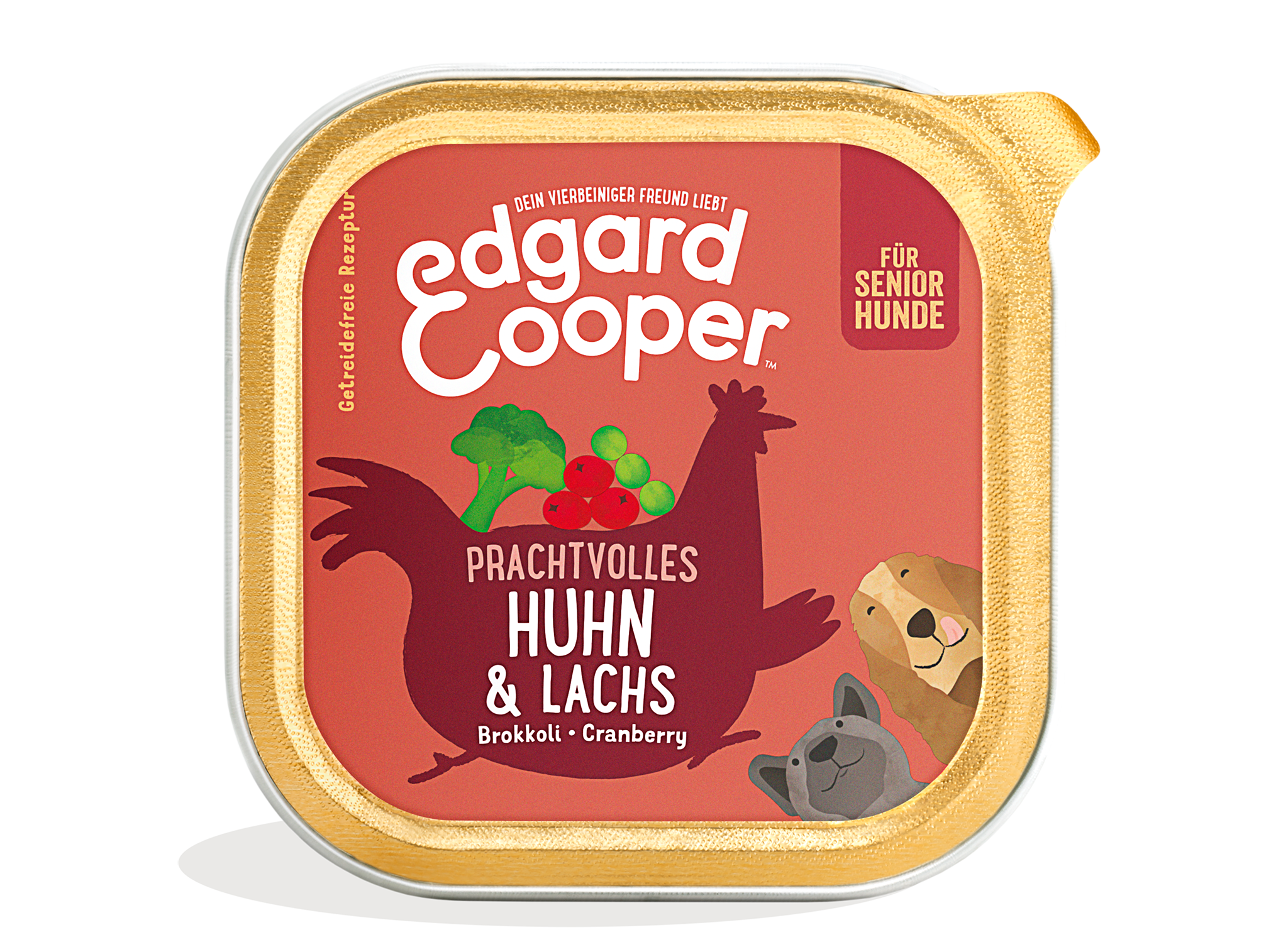 Edgard & Cooper Senior 11x150g Prachtvolles Huhn & Lachs