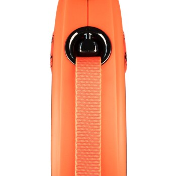XTREME Guinzaglio avvolgibile nero/arancione Taglia M, 5 m (max. 35 kg)