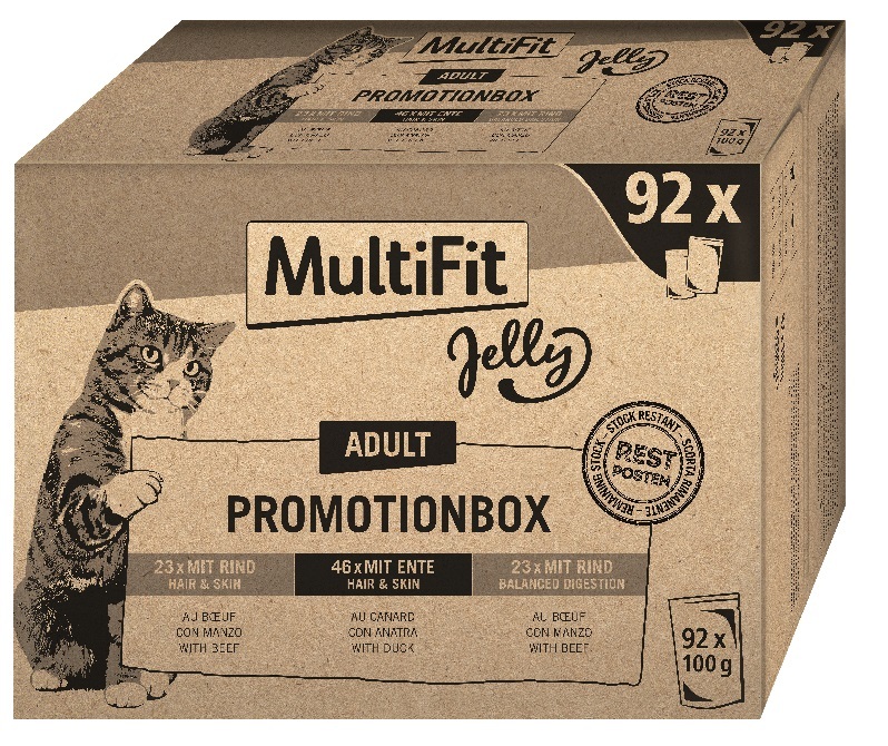 MultiFit Adult Promotionbox Jelly Big Pack 92x100g
