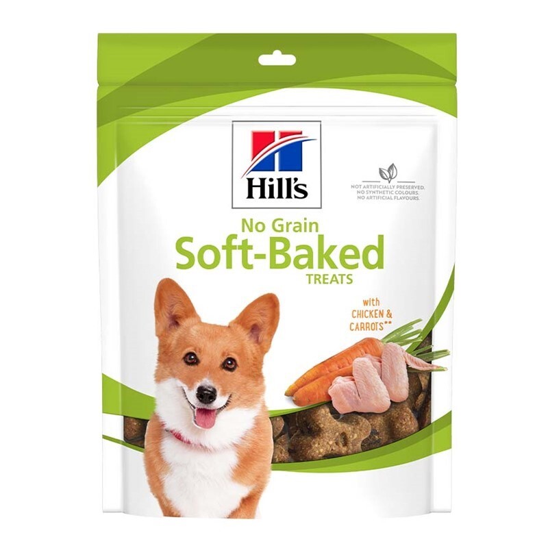 No Grain Soft-Baked Hundesnacks mit Huhn & Karotten