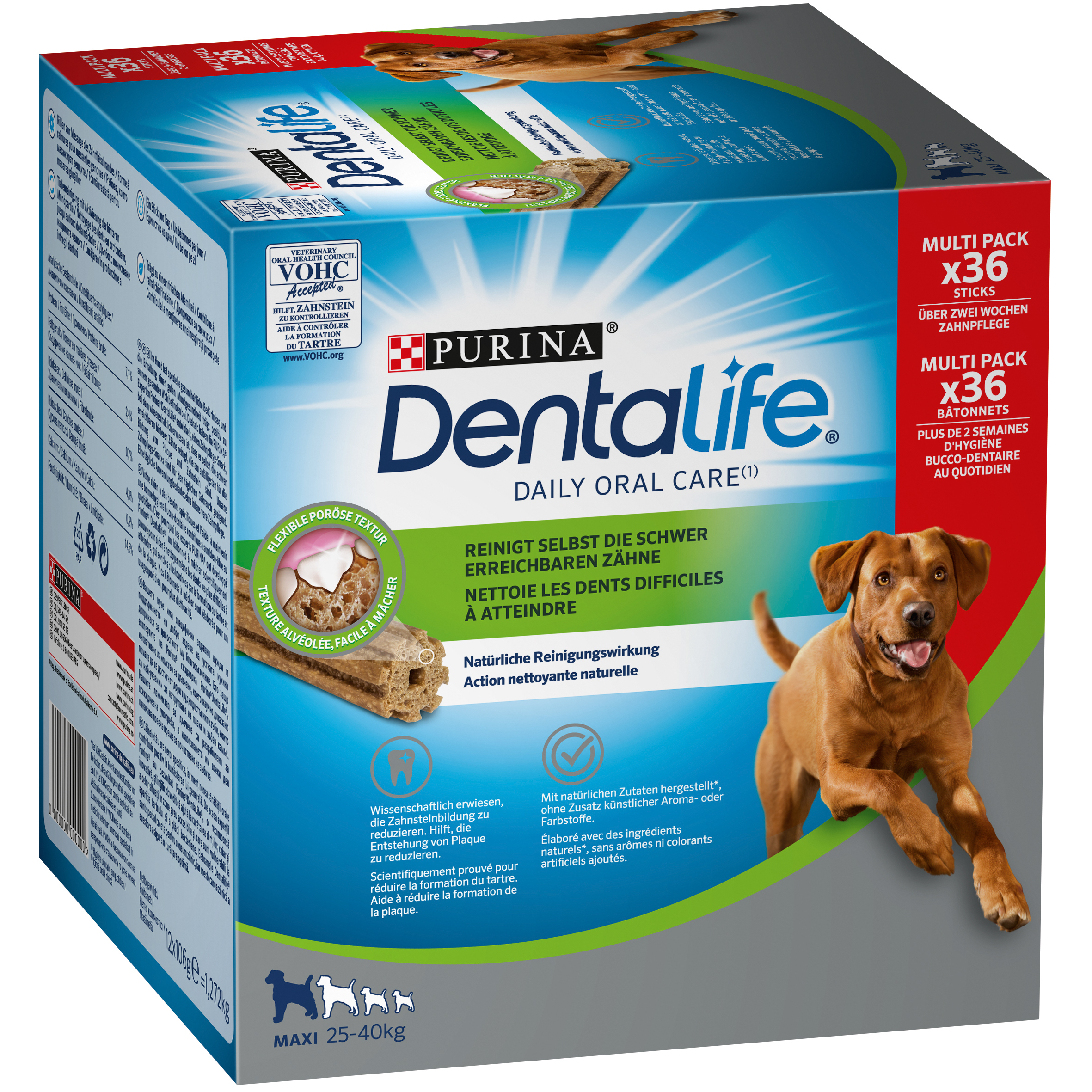DentaLife PURINA Hunde-Zahnpflege-Snacks Multipack Maxi