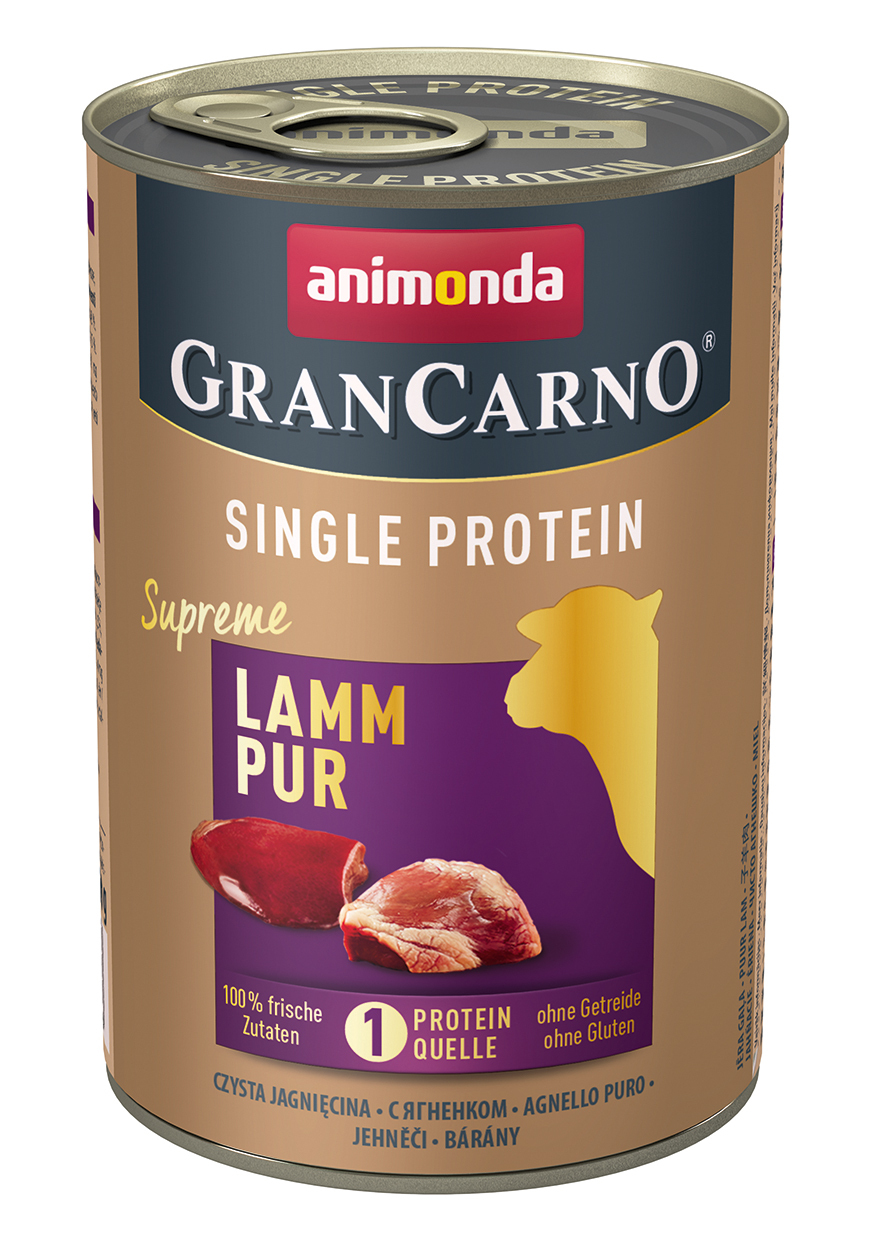 Animonda GranCarno Single Protein Supreme 6x400g Lamm pur