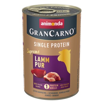 GranCarno Single Protein Supreme 6x400g Lamm pur