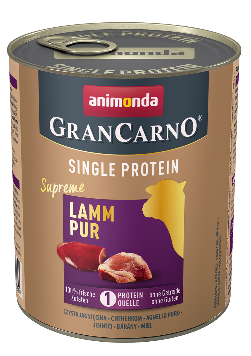 GranCarno Single Protein Supreme 6x800g Lamm pur