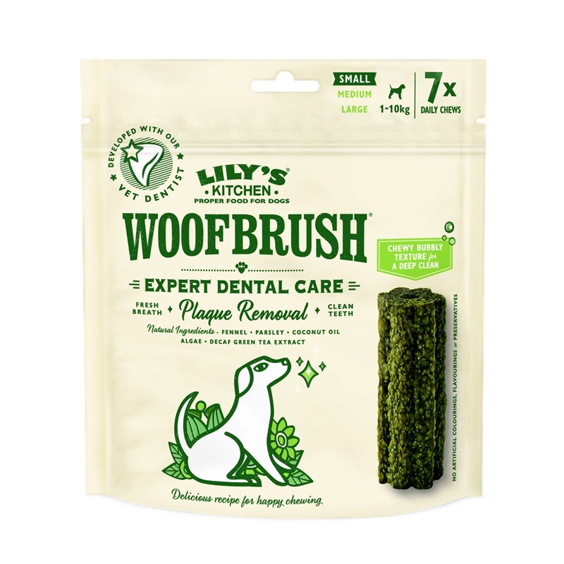 Lily´s Kitchen  Woofbrush Zahnkauartikel für Hunde Klein