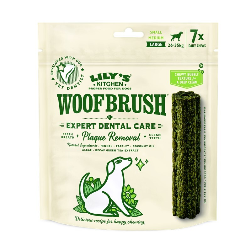 Lily´s Kitchen  Woofbrush Zahnkauartikel für Hunde Groß