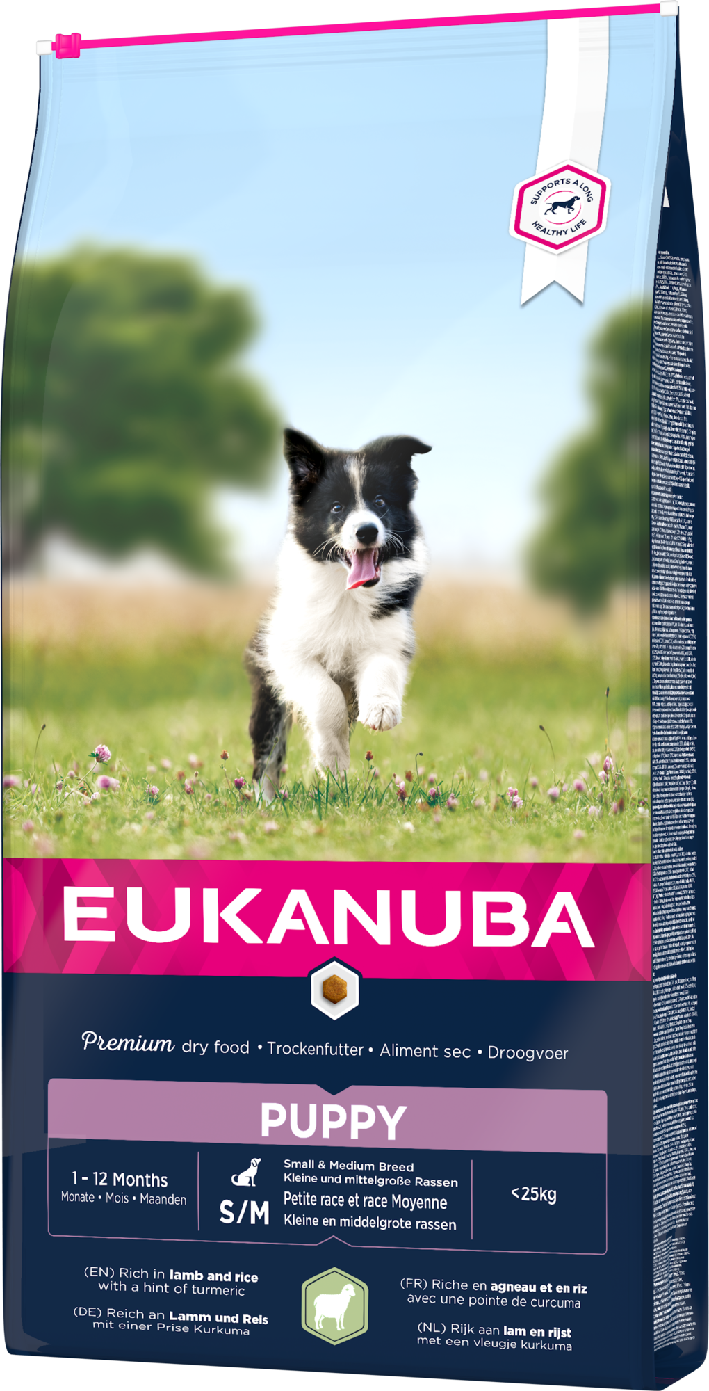 Eukanuba Puppy Small & Medium Breed Lamm & Reis 12kg 12kg