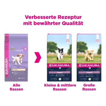 Puppy Small & Medium Breed Lamm & Reis 12kg 12kg