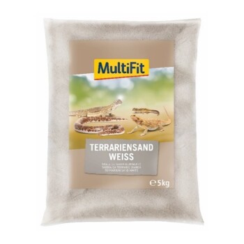 Terrariumsand 5kg Weiß