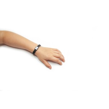 Braccialetto per la raccolta fondi 2021 blu-grigio