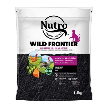 WILD FRONTIER Katze Beutel Adult mit Truthahn und Huhn 1,4kg