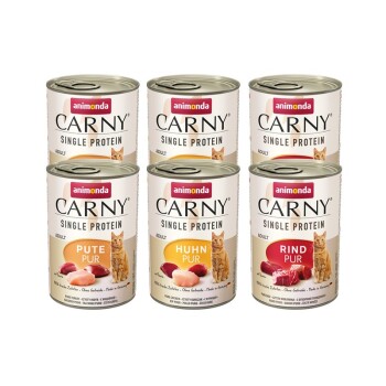 CARNY Adult Single Protein Mix 6 x 400g